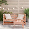 vidaXL - Tuinhoekbanken - 2 - st - 70x70x67 - cm - massief - douglashout