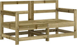 vidaXL - Tuinhoekbanken - 2 - st - geïmpregneerd - grenenhout