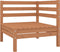 vidaXL - Tuinhoekbanken - 2 - st - massief - grenenhout - honingbruin