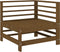 vidaXL - Tuinhoekbanken - 2 - st - massief - grenenhout - honingbruin