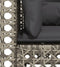 vidaXL - Tuinhoekbanken - 2 - st - met - kussens - poly - rattan - grijs