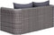 vidaXL - Tuinhoekbanken - 2 - st - poly - rattan - grijs