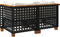 vidaXL - Tuinhoekbanken - met - kussens - 2 - st - poly - rattan - zwart