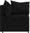 vidaXL - Tuinhoekbanken - met - kussens - 2 - st - poly - rattan - zwart