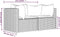 vidaXL - Tuinhoekbanken - met - kussens - 2 - st - poly - rattan - bruin