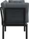 vidaXL - Tuinhoekstoelen - 2 - st - met - kussens - poly - rattan - zwart - en - grijs