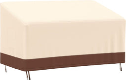 vidaXL - Tuinhoes - 3-zitsbank - 600D - 159x84x56/81 - cm - oxford - beige