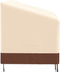 vidaXL - Tuinhoes - 3-zitsbank - 600D - 159x84x56/81 - cm - oxford - beige
