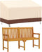 vidaXL - Tuinhoes - 3-zitsbank - 600D - 159x84x56/81 - cm - oxford - beige