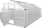 vidaXL - Tuinkas - 10,53 - m² - versterkt - aluminium