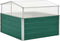 vidaXL - Tuinkas - 100x100x77 - cm - gegalvaniseerd - staal - groen