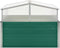 vidaXL - Tuinkas - 100x100x77 - cm - gegalvaniseerd - staal - groen