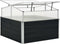 vidaXL - Tuinkas - 100x100x77 - cm - gegalvaniseerd - staal - antraciet
