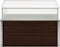 vidaXL - Tuinkas - 100x100x85 - cm - gegalvaniseerd - staal - bruin