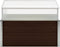 vidaXL - Tuinkas - 100x100x85 - cm - gegalvaniseerd - staal - bruin