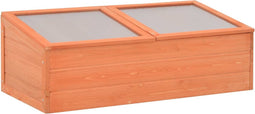 vidaXL - Tuinkas - 100x50x34 - cm - hout