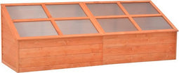 vidaXL - Tuinkas - 180x57x62 - cm - hout
