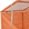 vidaXL - Tuinkas - 180x57x62 - cm - hout
