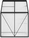 vidaXL - Tuinkas - 2,47 - m³ - aluminium - antracietkleurig