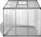 vidaXL - Tuinkas - 3,46 - m² - versterkt - aluminium