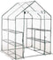 vidaXL - Tuinkas - met - 8 - schappen - 143x143x195 - cm