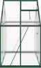 vidaXL - Tuinkas - met - basisframe - 169x114x195 - cm - aluminium - groen