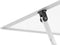 vidaXL - Tuinkas - met - basisframe - 169x114x195 - cm - aluminium - zilverkleurig