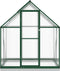 vidaXL - Tuinkas - met - basisframe - 169x114x202 - cm - aluminium - groen