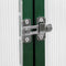 vidaXL - Tuinkas - met - basisframe - 169x114x202 - cm - aluminium - groen