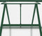 vidaXL - Tuinkas - met - basisframe - 169x169x195 - cm - aluminium - groen