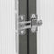 vidaXL - Tuinkas - met - basisframe - 169x169x202 - cm - aluminium - antracietkleur