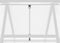 vidaXL - Tuinkas - met - basisframe - 169x169x202 - cm - aluminium - zilverkleurig