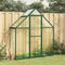 vidaXL - Tuinkas - met - basisframe - 169x58x195 - cm - aluminium - groen