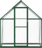 vidaXL - Tuinkas - met - basisframe - 169x58x195 - cm - aluminium - groen