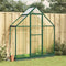 vidaXL - Tuinkas - met - basisframe - 169x58x202 - cm - aluminium - groen