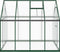 vidaXL - Tuinkas - met - basisframe - 224x169x195 - cm - aluminium - groen