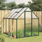 vidaXL - Tuinkas - met - basisframe - 224x169x195 - cm - aluminium - groen
