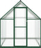 vidaXL - Tuinkas - met - basisframe - 224x169x195 - cm - aluminium - groen