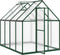 vidaXL - Tuinkas - met - basisframe - 224x169x195 - cm - aluminium - groen