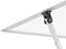 vidaXL - Tuinkas - met - basisframe - 445x169x195 - cm - aluminium - zilverkleurig