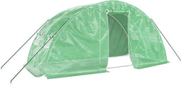 vidaXL - Tuinkas - met - stalen - frame - 10 - m² - 5x2x2,3 - m