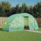 vidaXL - Tuinkas - met - stalen - frame - 10 - m² - 5x2x2,3 - m