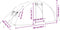 vidaXL - Tuinkas - met - stalen - frame - 10 - m² - 5x2x2,3 - m