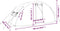vidaXL - Tuinkas - met - stalen - frame - 10 - m² - 5x2x2,3 - m