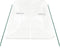 vidaXL - Tuinkas - met - stalen - frame - 10 - m² - 5x2x2,3 - m
