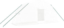 vidaXL - Tuinkas - met - stalen - frame - 12 - m² - 6x2x2,85 - m