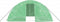 vidaXL - Tuinkas - met - stalen - frame - 20 - m² - 5x4x2,3 - m - groen