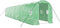 vidaXL - Tuinkas - met - stalen - frame - 24 - m² - 12x2x2 - m - groen