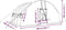 vidaXL - Tuinkas - met - stalen - frame - 24 - m² - 6x4x2,85 - m - wit