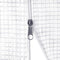 vidaXL - Tuinkas - met - stalen - frame - 24 - m² - 6x4x2,85 - m - wit